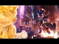 Super Sonic Destroys Shadow