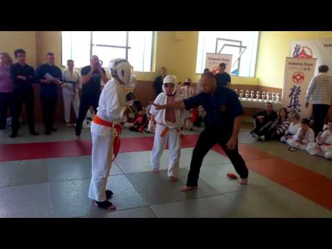 Kelvin. im Kumitie Kyokushin Karate