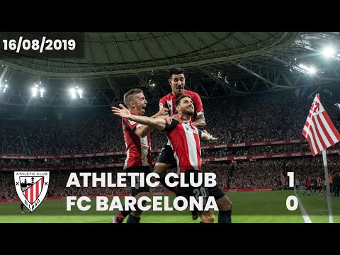 Imagen de portada del video ⚽ FULL MATCH I LaLiga 19/20 | J.1 Athletic Club 1 – FC Barcelona 0
