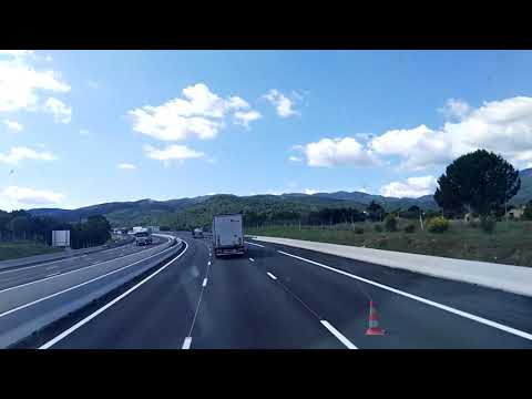 10 Juny 2020 Pujada des de Boulou, fins La Jonquera. Frontera AP7 (E) - A9 (F)