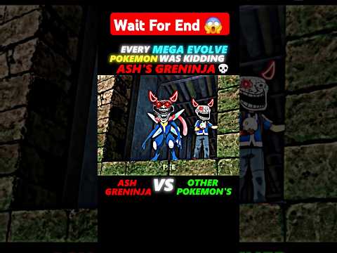 Ash Greninja VS Other Pokemon's ll Greninja Troll Face Edits ll #shorts #pokemon #shortsfeed