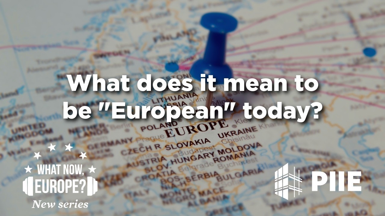 What does it mean to be "European" today?