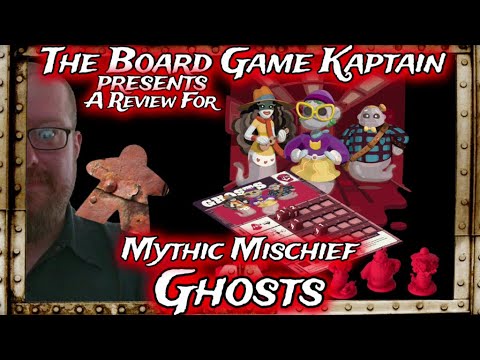 The Board Game Kaptain's Review for Mythic Mischief: Ghosts Expansion