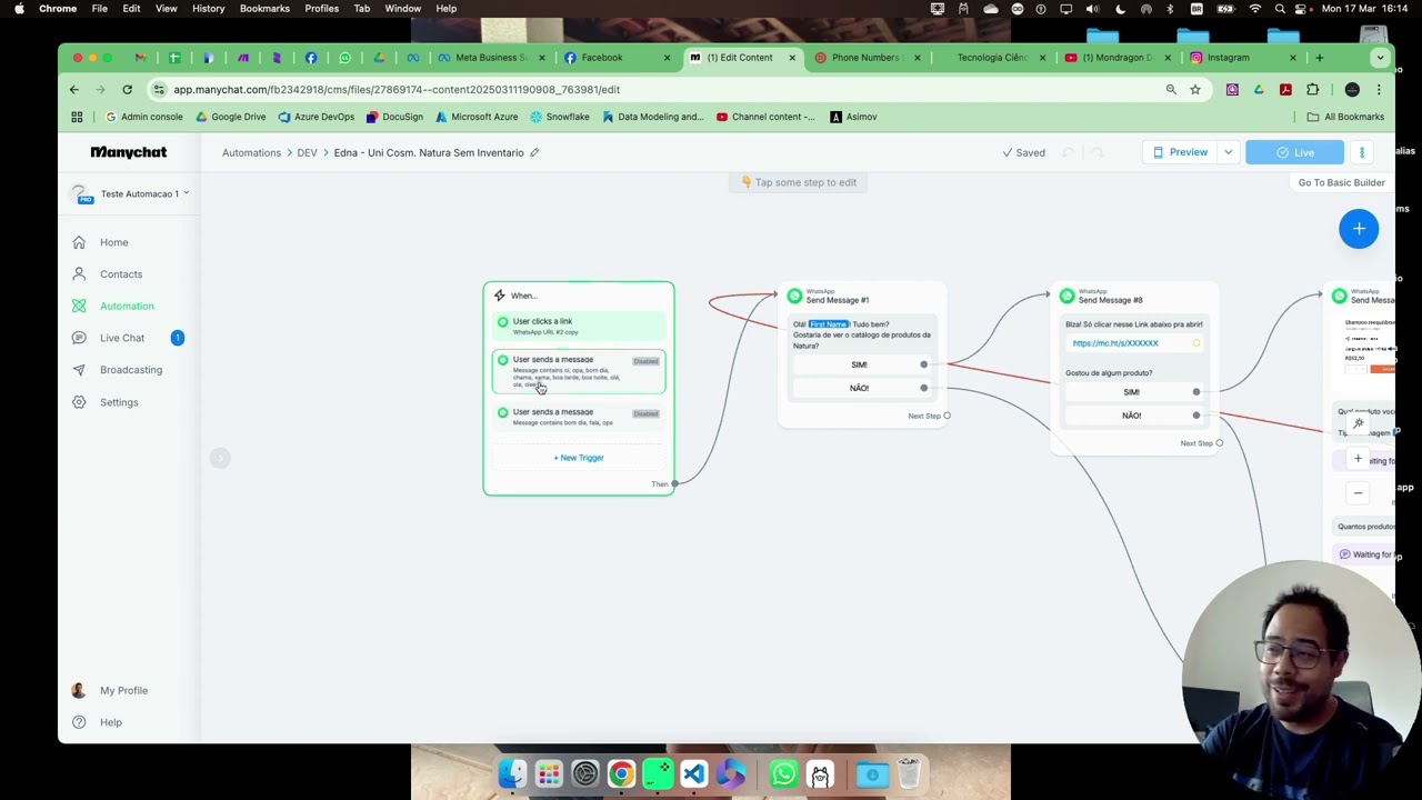 O que é uma Automação? Descubra o Poder do WhatsApp Business e ManyChat para TURBINAR a tua EMPRESA!