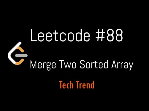 Leetcode Challenge 88 Merge Sorted Array Using Javascript