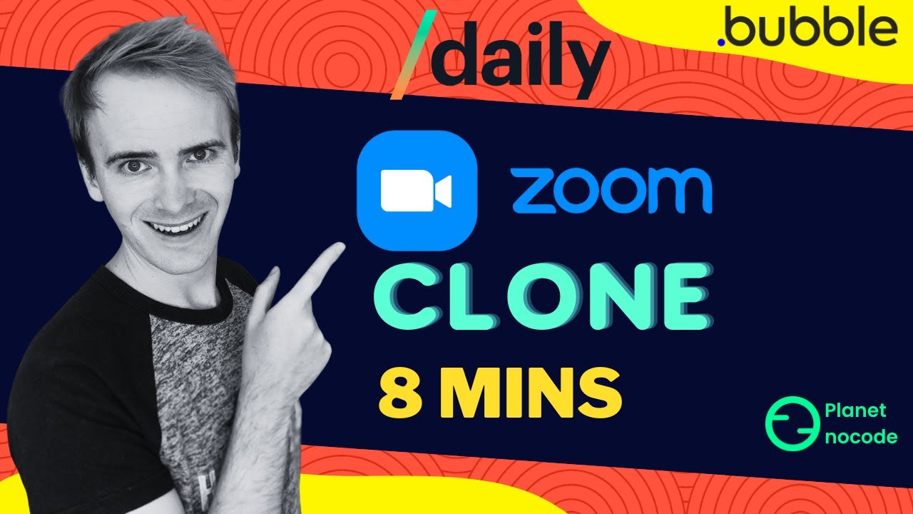 How to create a Zoom clone with Bubble & Daily.co thumbnail