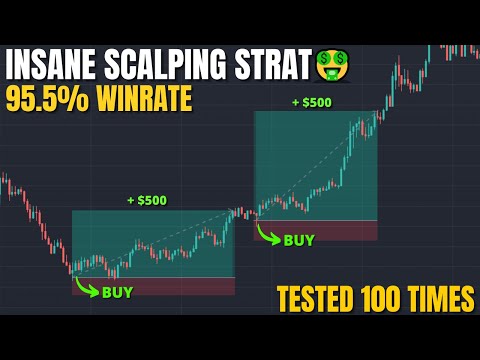 INSANE 95.5% Winrate 1 Minute Scalping Strategy 🤑 That Will Make You $100 A DAY!!! - CRAZY RESULTS!!