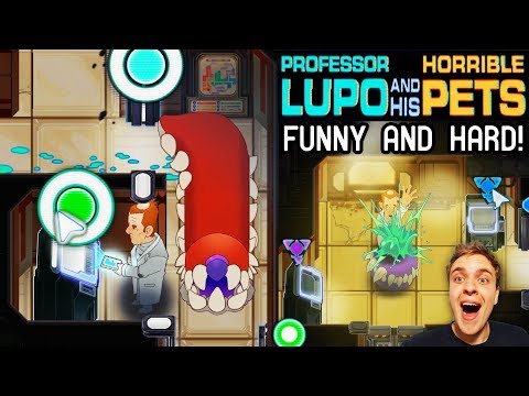 The BEST PUZZLE GAME I've Ever Played. Professor Lupo and his Horrible Pets.