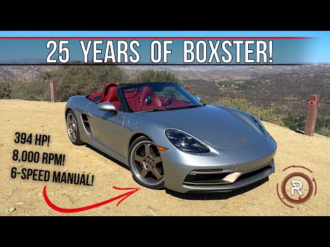 The 2021 Porsche Boxster 25 Is An Homage To Stuttgart’s Mid-Engine Roadster