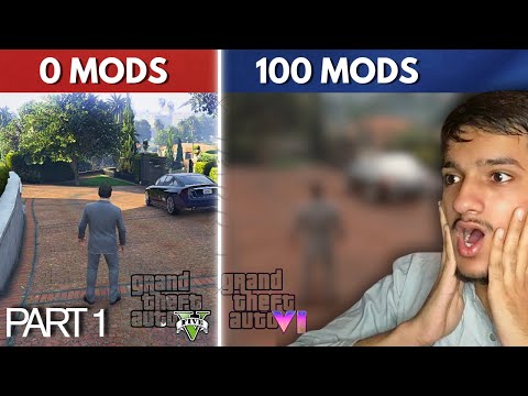 I Install '100 Mods' In GTA5