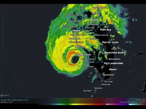 Hurricane Ian Radar Loop (September 26 to 30)