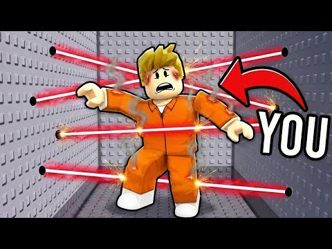 ROBLOX CHOP AND FROSTY ESCAPE THE LASER BANK IQ ESCAPE