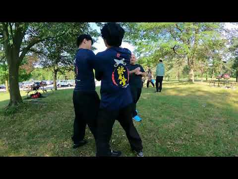 TORONTO Wing Chun outdoor Park training - Part 1