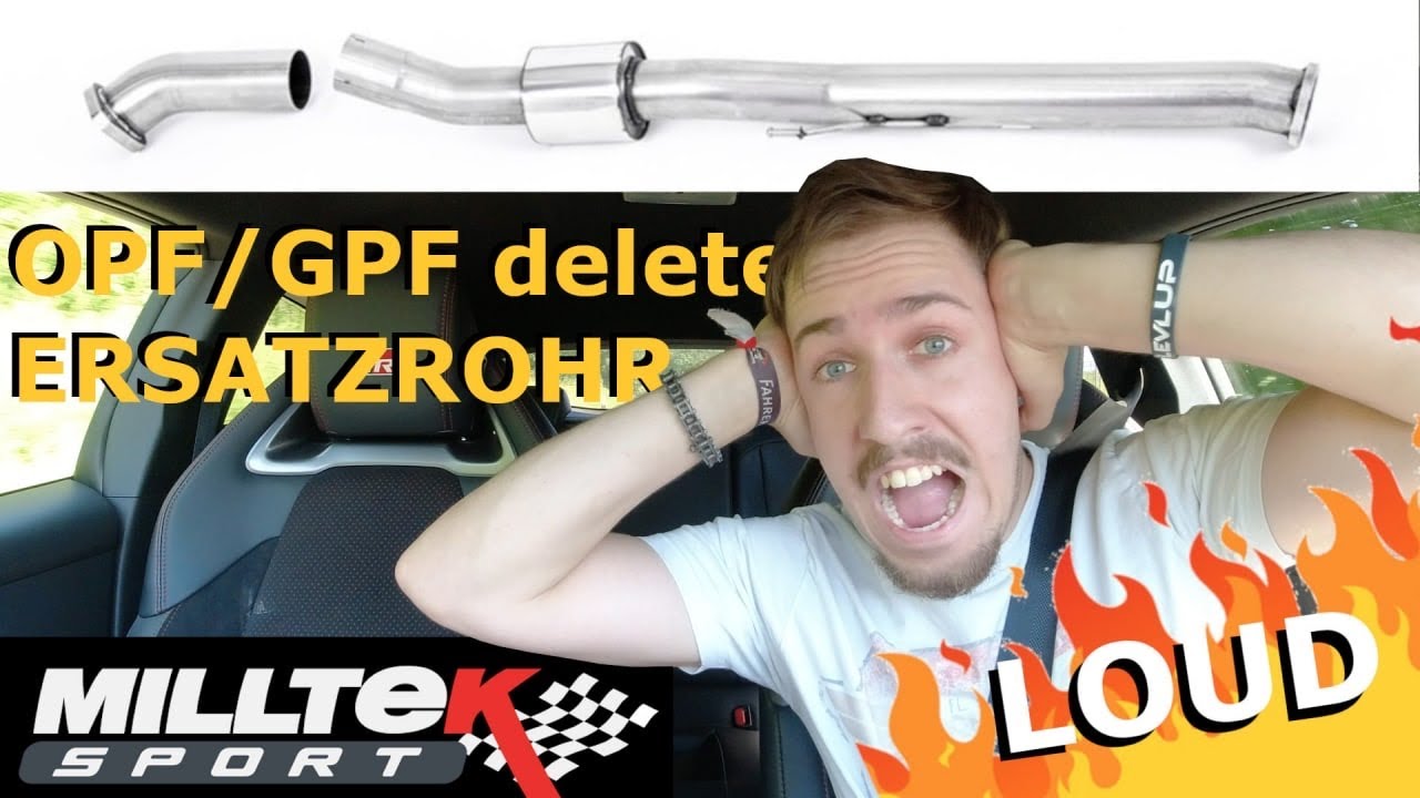 Donner in der MILLTEK! OPF GPF Ersatzrohr | GR Yaris | michatronics