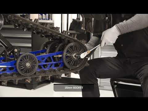 650 Switchback Assault 146 Track Inspection And Tension Adjustment - Polaris Snowmobiles