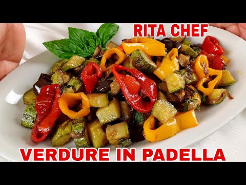VERDURE IN PADELLA⭐RITA CHEF | Come ottenere una cottura perfetta.