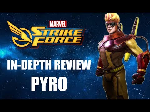 Pyro In-Depth Review - Marvel Strike Force