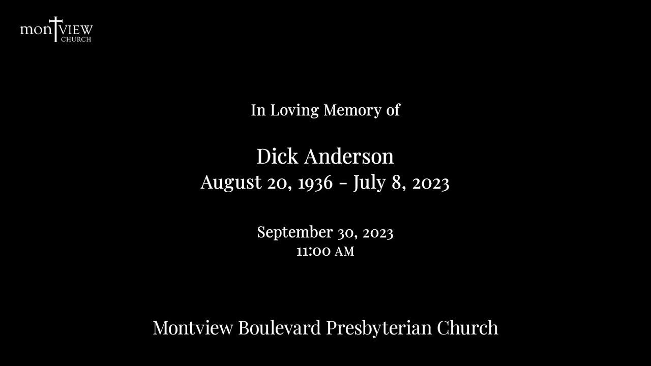 Dick Anderson Memorial