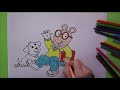 Arthur Boyama Arthur Nasıl Boyanır Coloring Arthur