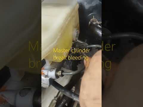 master cylinder break bleeding