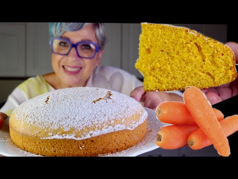 TORTA DI CAROTE 🥕🥕SOFFICISSIMA E UMIDA senza mandorle, senza burro, senza latte - Carrot Cake Recipe