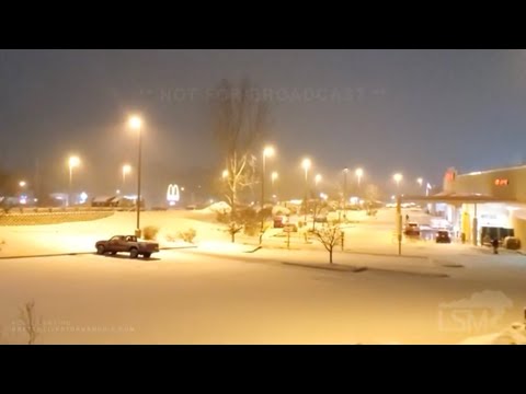 01-19-2021 Grand Rapids, MI - Lake Effect Snowfall - Road Conditions