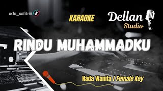 Download lagu karaoke Rindu Muhammadku || nada wanita /female mp3