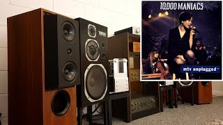 KEF 104/2 Speakers Demo w/ Musical Fidelity X150, Because the Night-10,000 MANIACS