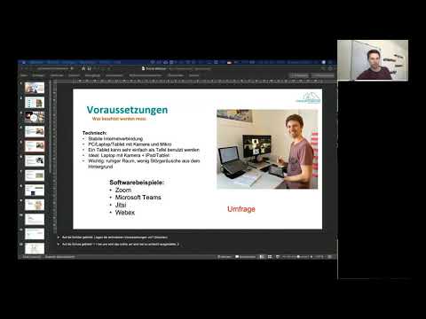Unterricht via Internet | Webinar für Lehrkräfte