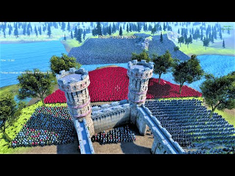 25K Castle Siege | Longest Castle Siege Battle | Ultimate Epic Battle Simulator