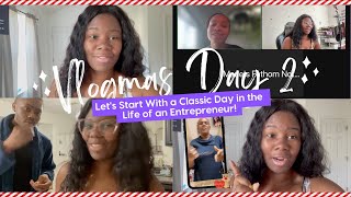 A Day In the Life of a VA Entrepreneur (Vlogmas Day Two) | A Day of Work at The Royal Assistant
