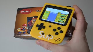 SUP 500 in 1 Mini Game Boy Clone from China
