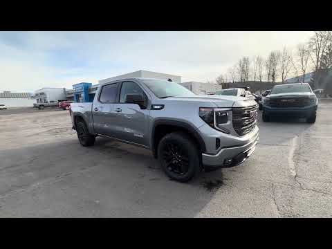 2026 GMC Sierra 1500 Crew Cab Short Box 4-Wheel Drive Elevation in Silver for sale at Jack Carter Northstar GM in Cranbrook, BC