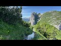 An amazing hike to crazy mountain formation 4K