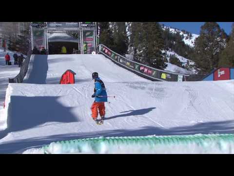 Tom Wallisch's Winning Slopestyle Run - Winter Dew Tour Snowbasin
