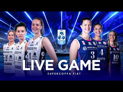 LIVE Conegliano - Scandicci | Supercoppa FIAT 2026 | Lega Volley Femminile 2026/27
