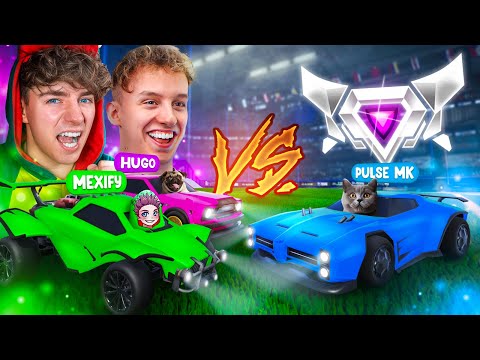 MEXIFY & HUGO vs SUPER SONIC LEGEND! 😱😎 | Rocket League