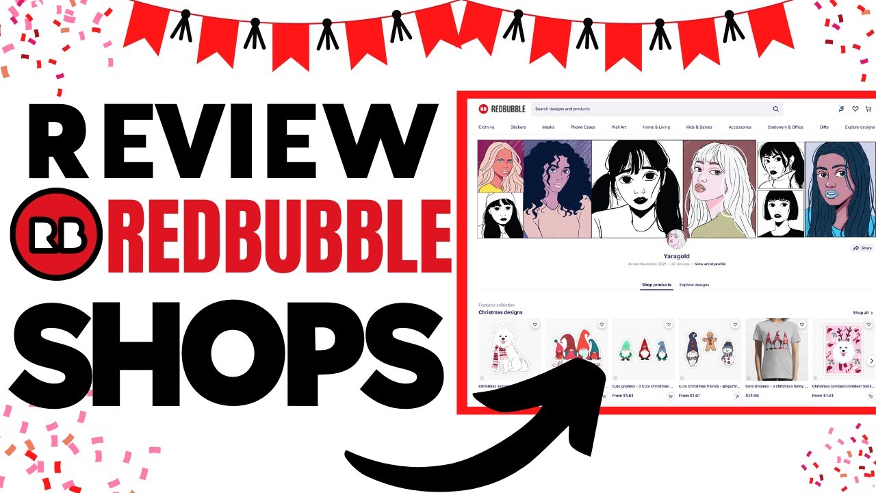 Reviewing Redbubble Shops (Redbubble Tips)