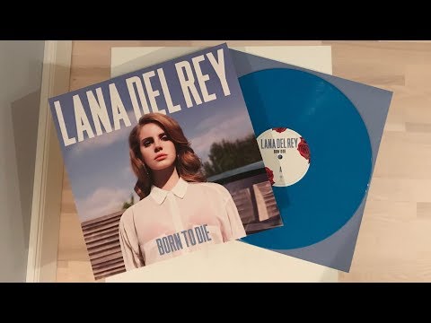 Lana Del Rey - Born To Die (Germany Exclusive Ltd. Blue Vinyl) (Unboxing)