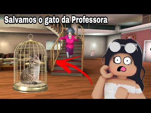 Salvamos o gato da Professora-Scary Teacher 3d