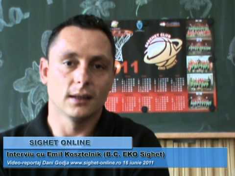 Interviu cu Emil Kosztelnik (BC EKO Sighet) - 16 iunie 2011