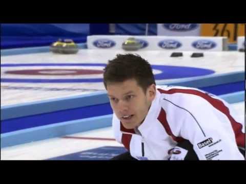 CURLING: WMCC 2012 - D10 - CAN vs DEN - HIGHLIGHTS