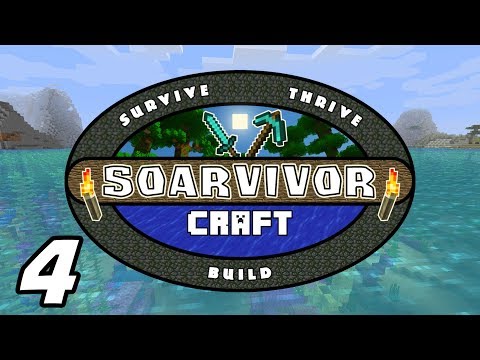 SoarvivorCraft - TOWN TOUR and SHOPPING SPREE - Minecraft 1.13 Multiplayer - Ep. 4