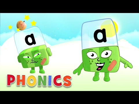 Phonics - Learn to Read | A is for August | Alphablocks