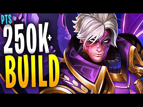 CORVUS OP BUILD! (250K+ HEALS) | Paladins PTS Gameplay