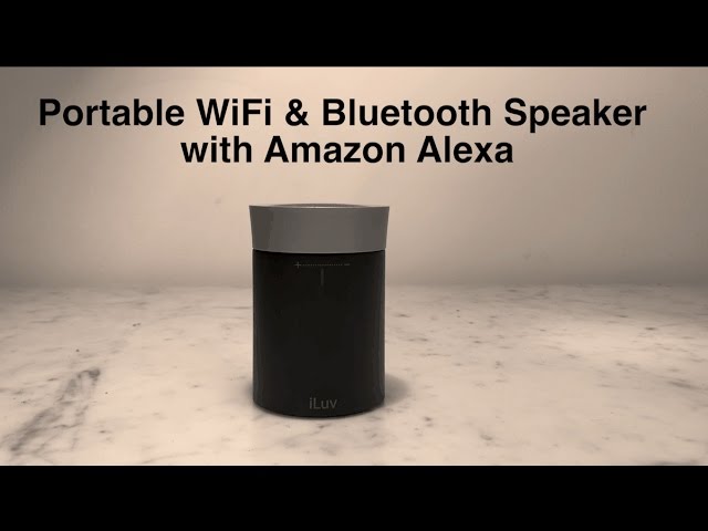 Video teaser for How to use: iLuv Aud Click - Portable WiFi & Bluetooth Speaker with Amazon Alexa