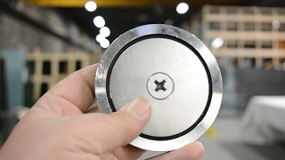 My New Magnet Fishing Magnet 500 LB Holding Force Will It Lift A 315 LB Man?