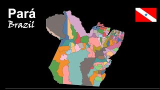 Pará, Brazil: All the 144 Municipalities - Pará, Brasil: Todos os 144 Municípios