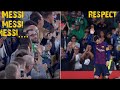 When Opponent Applauds Leo Messi ● Lionel Messi getting Respect By Opponent Teams ●