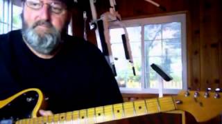 A minor blues in Eb tuning